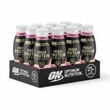 Optimum Nutrition High Protein Shake, Strawberry 12 x 330ml