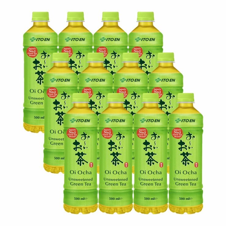 ITO EN Oi Ocha Green Tea, 12 x 500ml