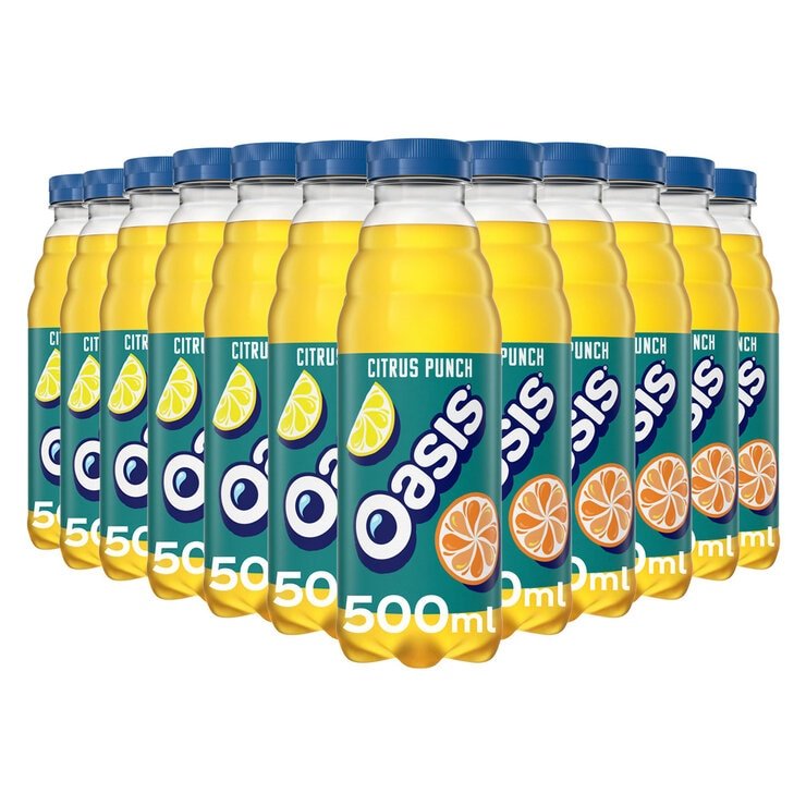 Oasis Citrus Punch PMP, 12 x 500ml