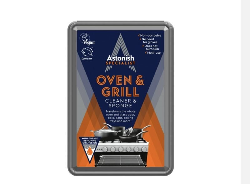 Astonish Anti Bacterial Oven &amp; Grill Specialist Cleaner &amp; Sponge 250g